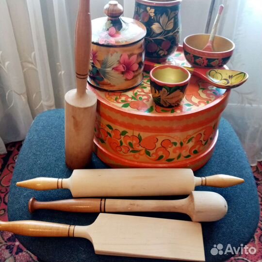 Короб расписной и другое Хохлома