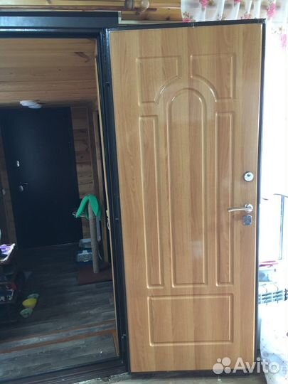 Дверь двухстворчатая уличная фирмы Титан