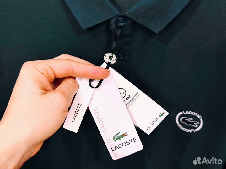 Поло Lacoste Большой Размер 58-66