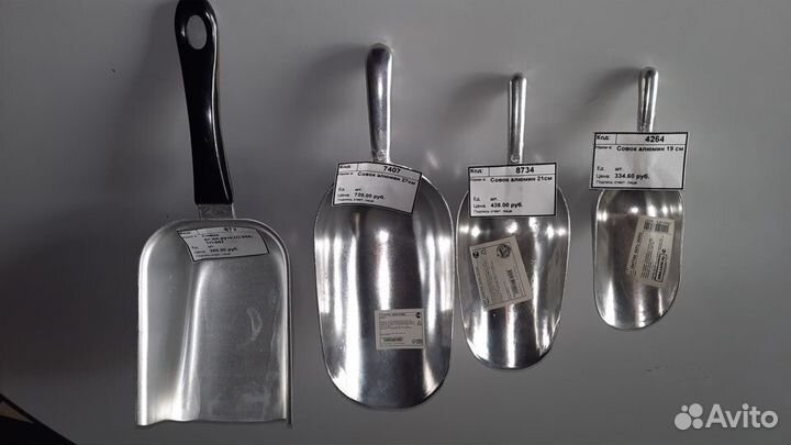 Совки для сыпучих продуктов