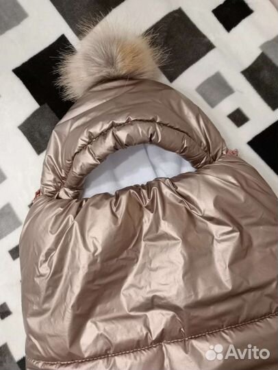 Зимний конверт в коляску