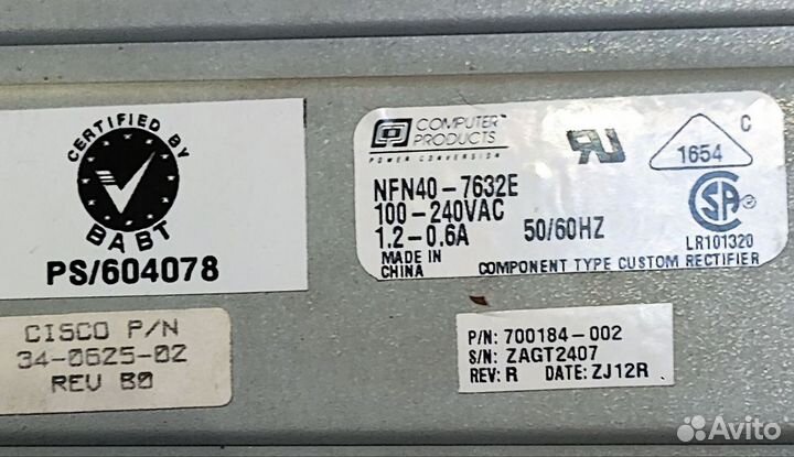 Блок питания для Cisco
