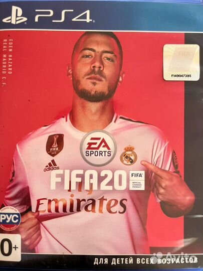Игра для playstation ps4 FIFA 20