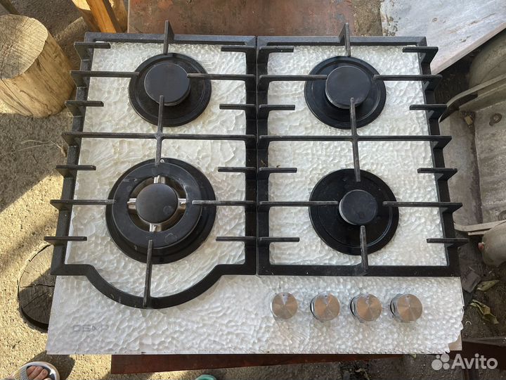 Газовая варочная встраиваемая панель dexp