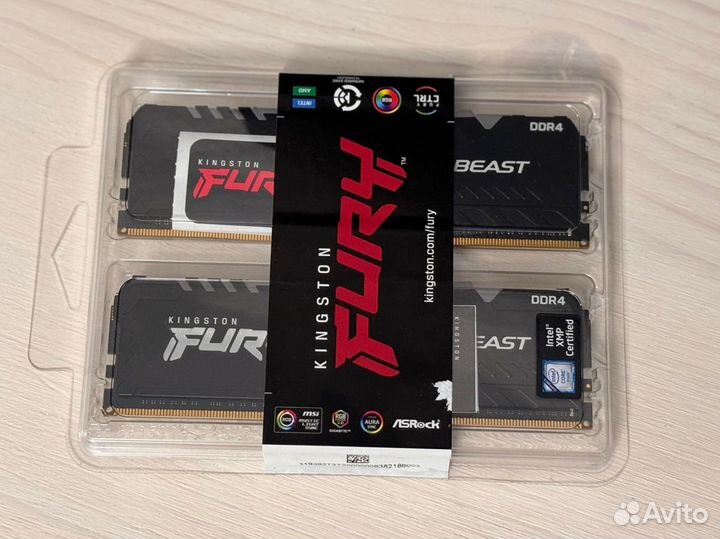 HyperX fury RGB ddr4 32Gb
