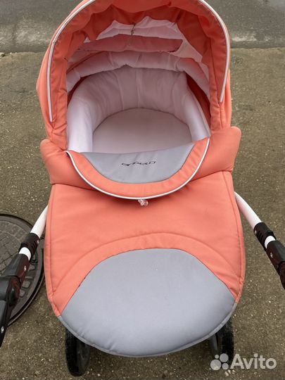 Коляска 2 в 1 riko bruno angelo