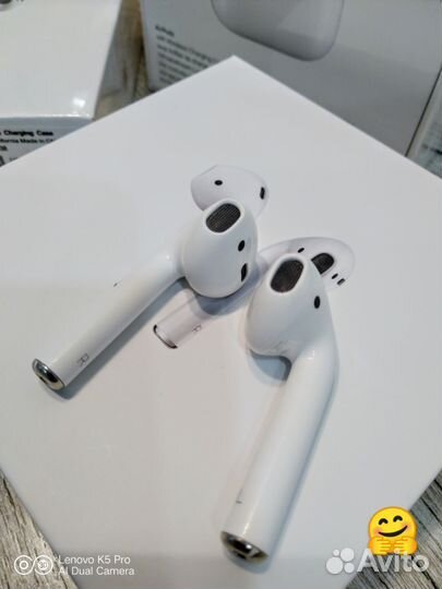 Airpods 2 максимум версия + чехол
