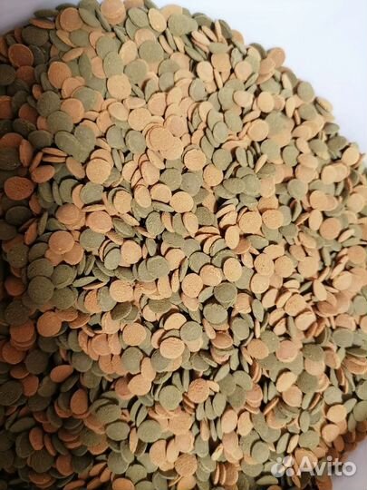 Корм для донных рыб и ракообразных