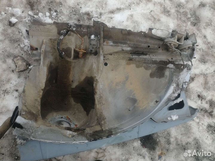 Передний левый лонжерон бмв е39 BMW e39