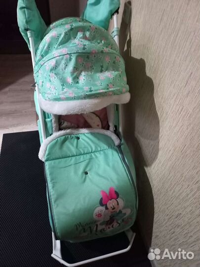 Санки коляска ника