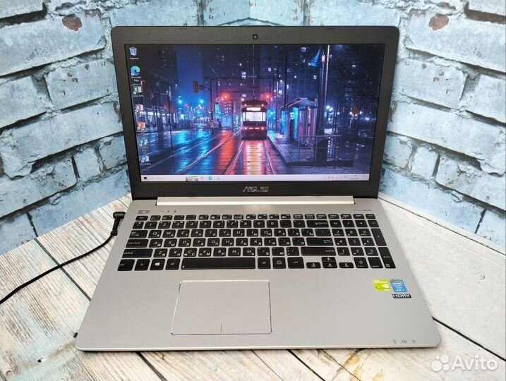 Металлический Asus на i3/ RAM 12/ GT 840m/ SSD