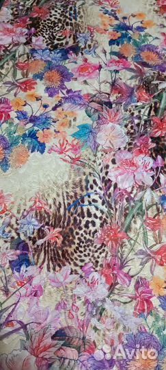 Ткань жаккард шелковый