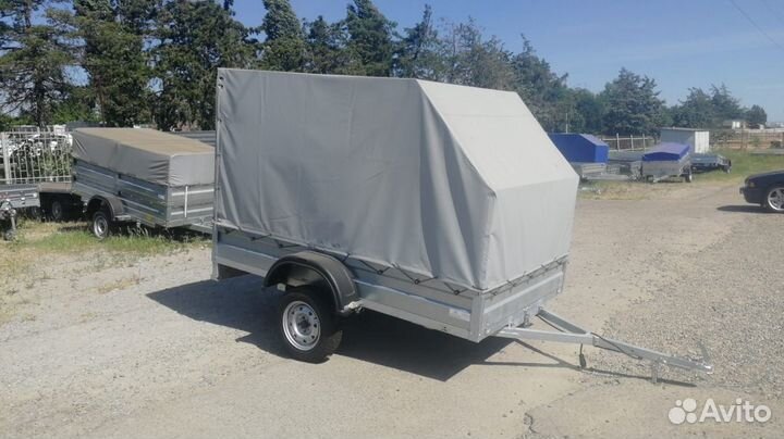 Прицеп Титан 2515 с высоким тентом