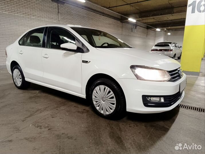 Volkswagen Polo 1.6 AT, 2019, 98 000 км