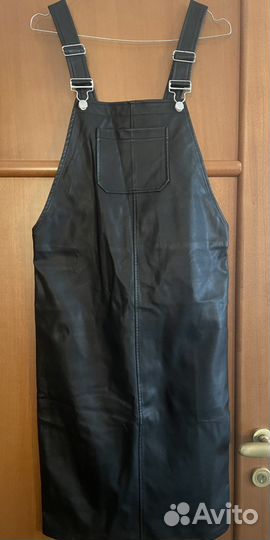 Комбинезон женский экокожа, размер XS