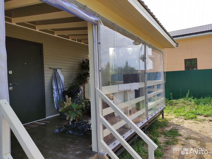 Мягкие окна под ключ