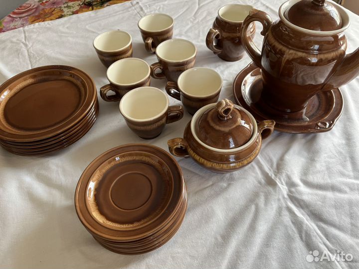 Набор посуды из керамики