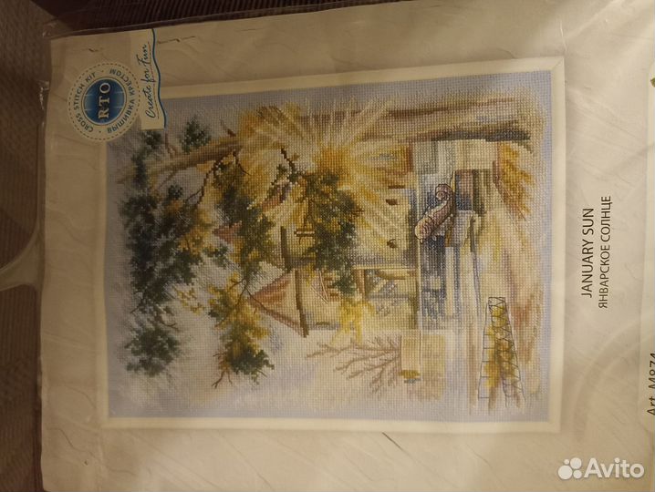 Вышивка крестом набор рто