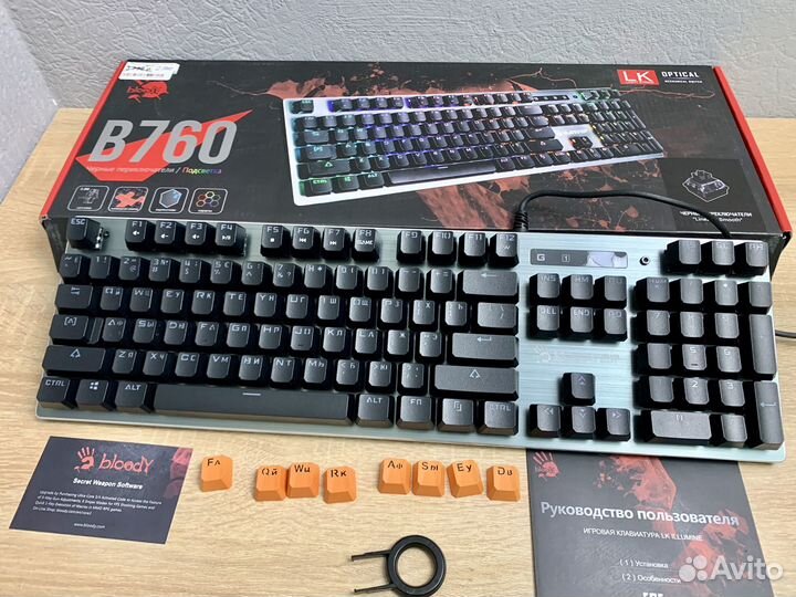 Клавиатура A4Tech Bloody B760: Играй Как Про