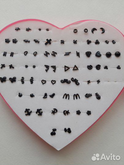 Серьги гвоздики