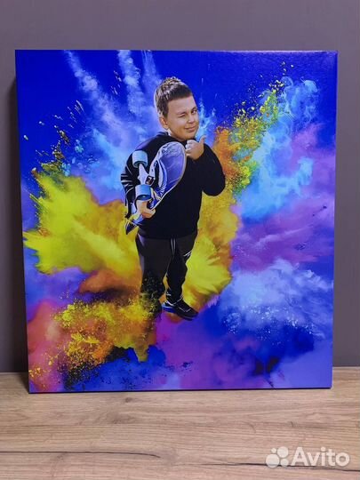 Печать фото на холсте