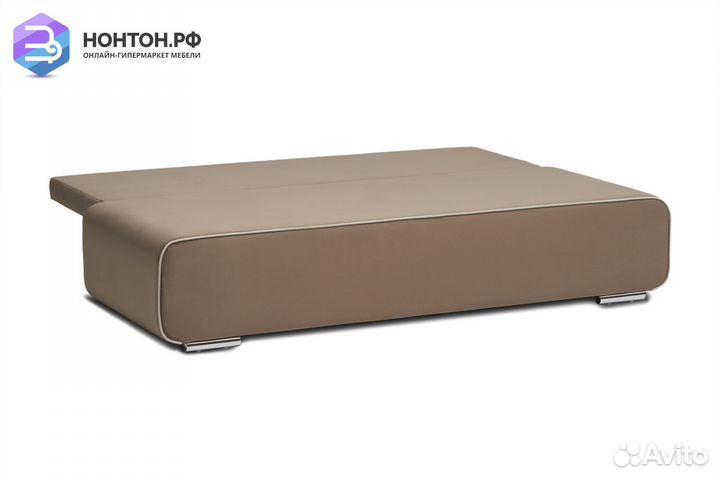 Диван еврокнижка Нео коричневый