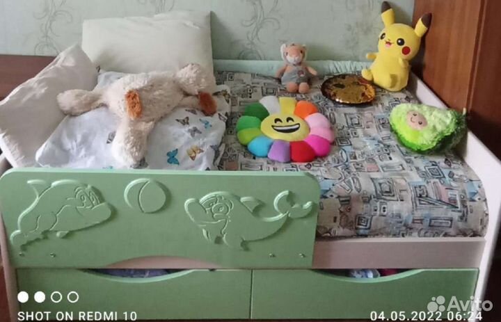 Детская кровать Дельфин 2
