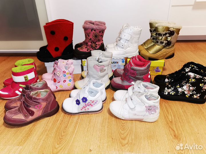 Детская обувь для девочки с 22 по 29 размеры
