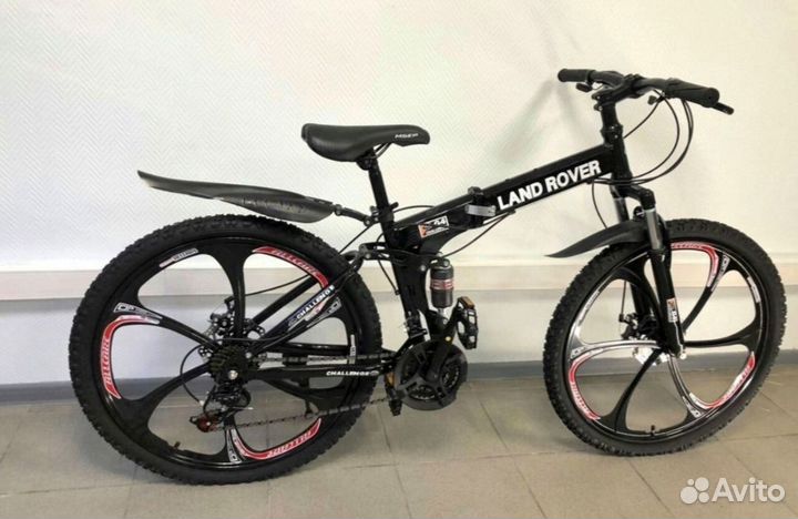 Велосипед с литыми дисками BMW