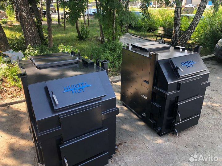 Твердотопливный котел работает до 4 суток