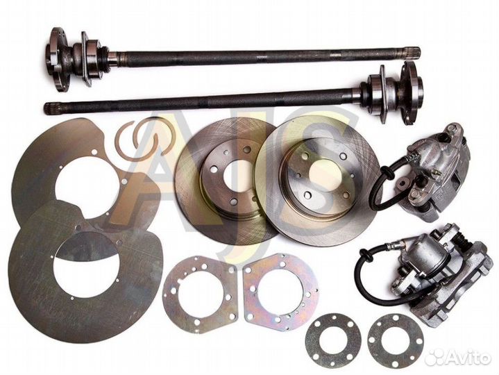 Задние дисковые тормоза ваз 01-07 под гидроручник
