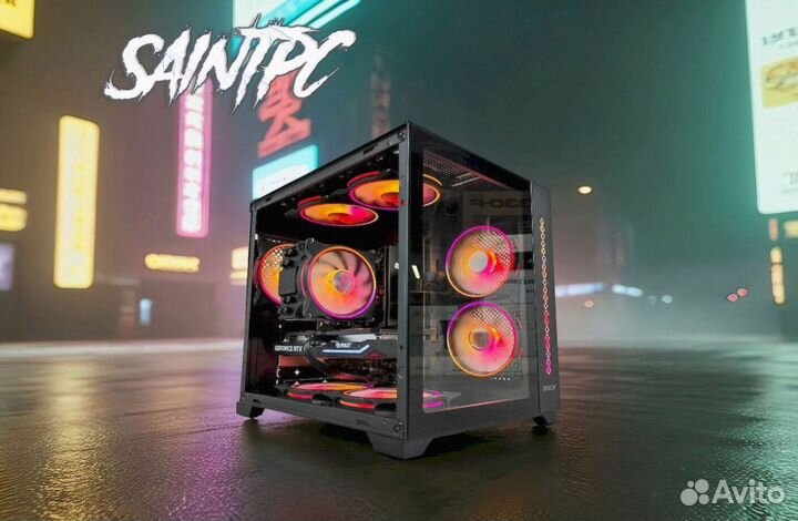 Игровой Пк на видеокарте gf GTX 1050 Ti