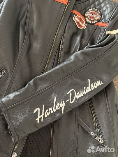 Кожанная куртка Harley-Davidson Харлей
