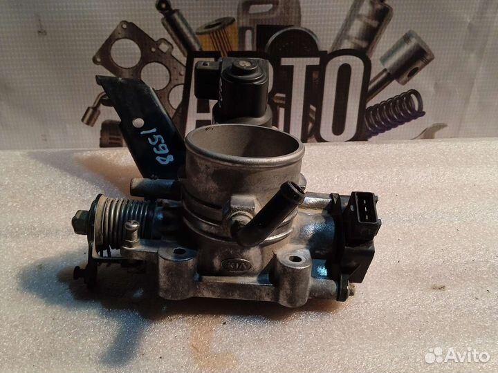 Дроссельная заслонка на Kia spectra