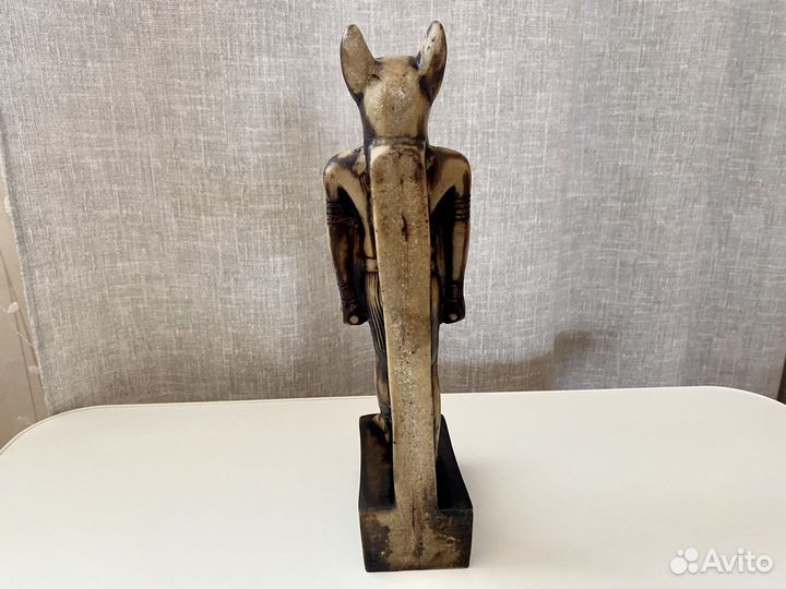 Статуэтка египетская кошка бастет из гипса оберег