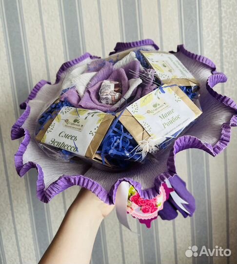 Букеты из элитного чая/кофе