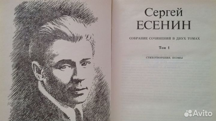 Сергей Есенин. Собрание сочинений в 2 томах