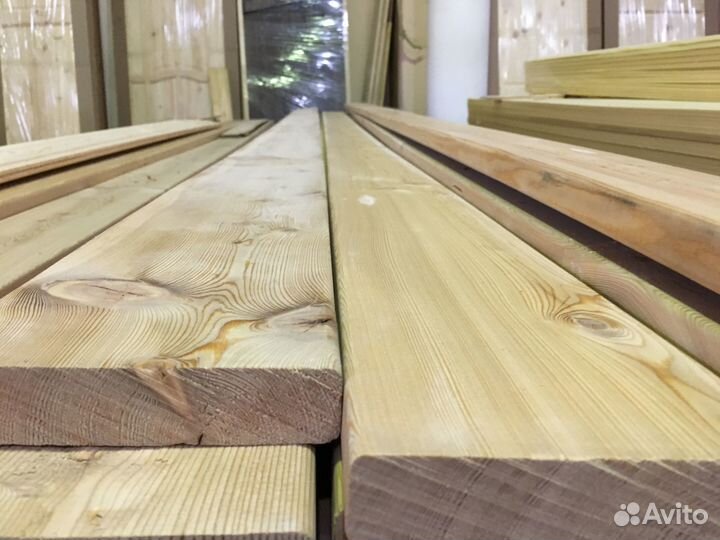 Доска террасная гладкая