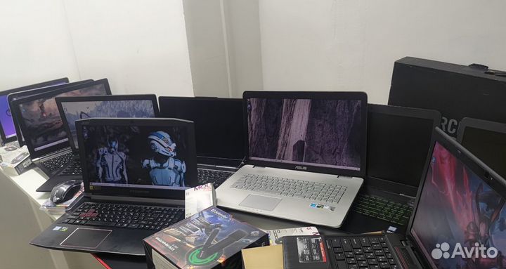 Игровые и офисные ноутбуки i3 i5 i7 GeForce SSD