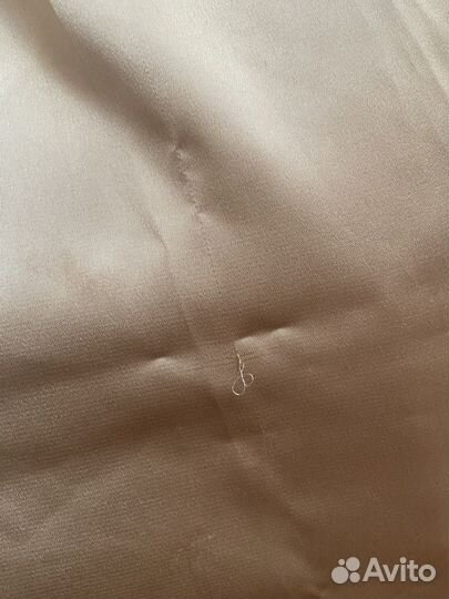 Платье золотистое