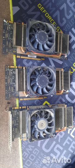 8шт. nvidia P104-100 8Gb