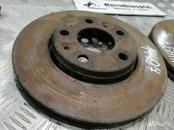 Диски тормозные передние Renault Megane 3