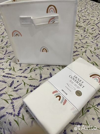 H&m Комплект белья детского хлопок простынь