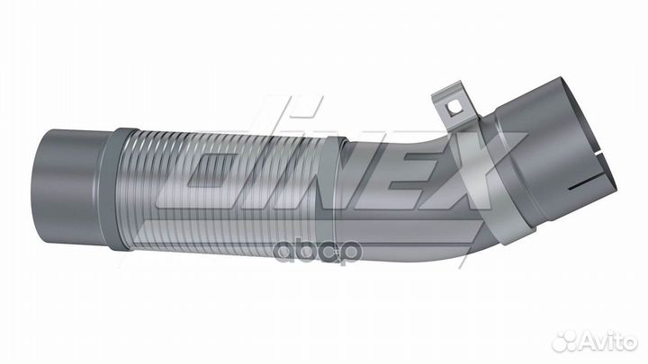 Труба глушителя MB Axor, камаз-5490 передняя Ec