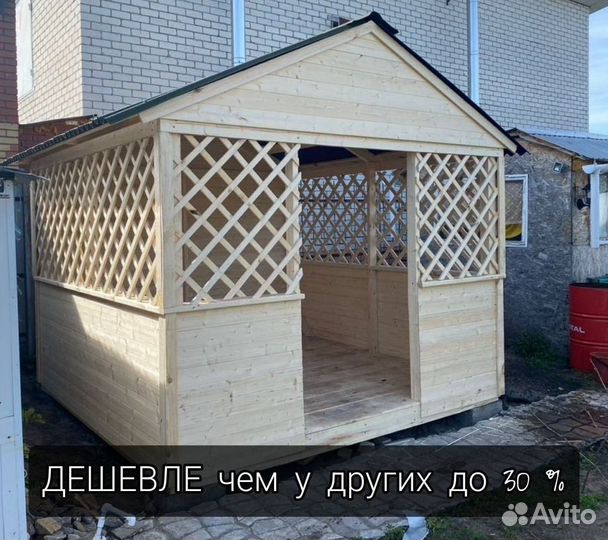 Беседки на дачу