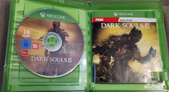 Dark souls 3 III game of the year edition Xbox on