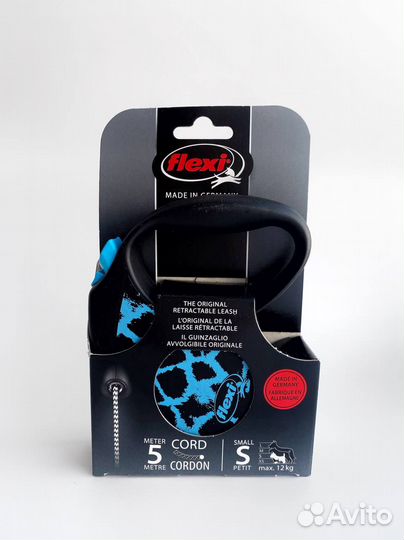 Поводок рулетка для собак flexi