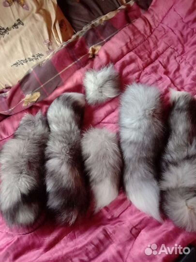 Кусочки меха