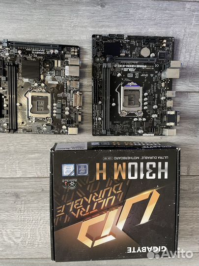 Gigabyte ga h110m s2v/H310 (запчасти/восстановл)