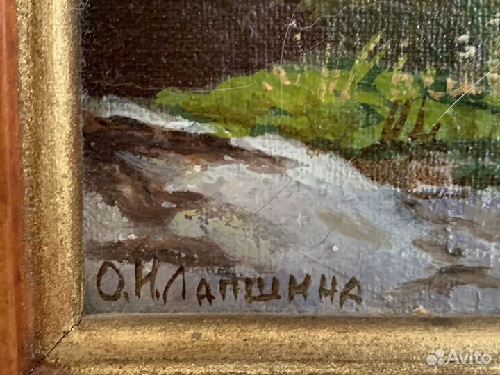 Картина маслом на холсте